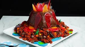 آموزش اشپزی سری ۶۱ ام طرز تهیه کیک آتشفشانی که نمایش خانواده شما را شوکه خواهد کرد • خوشمزه است