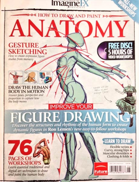 چگونه از آناتومی بدن طراحی و نقاشی کنیم